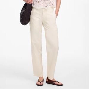 Tapered-Leg Utility Pants